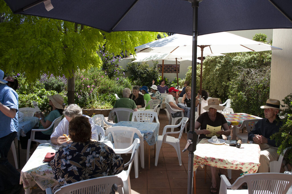 festival courtyard