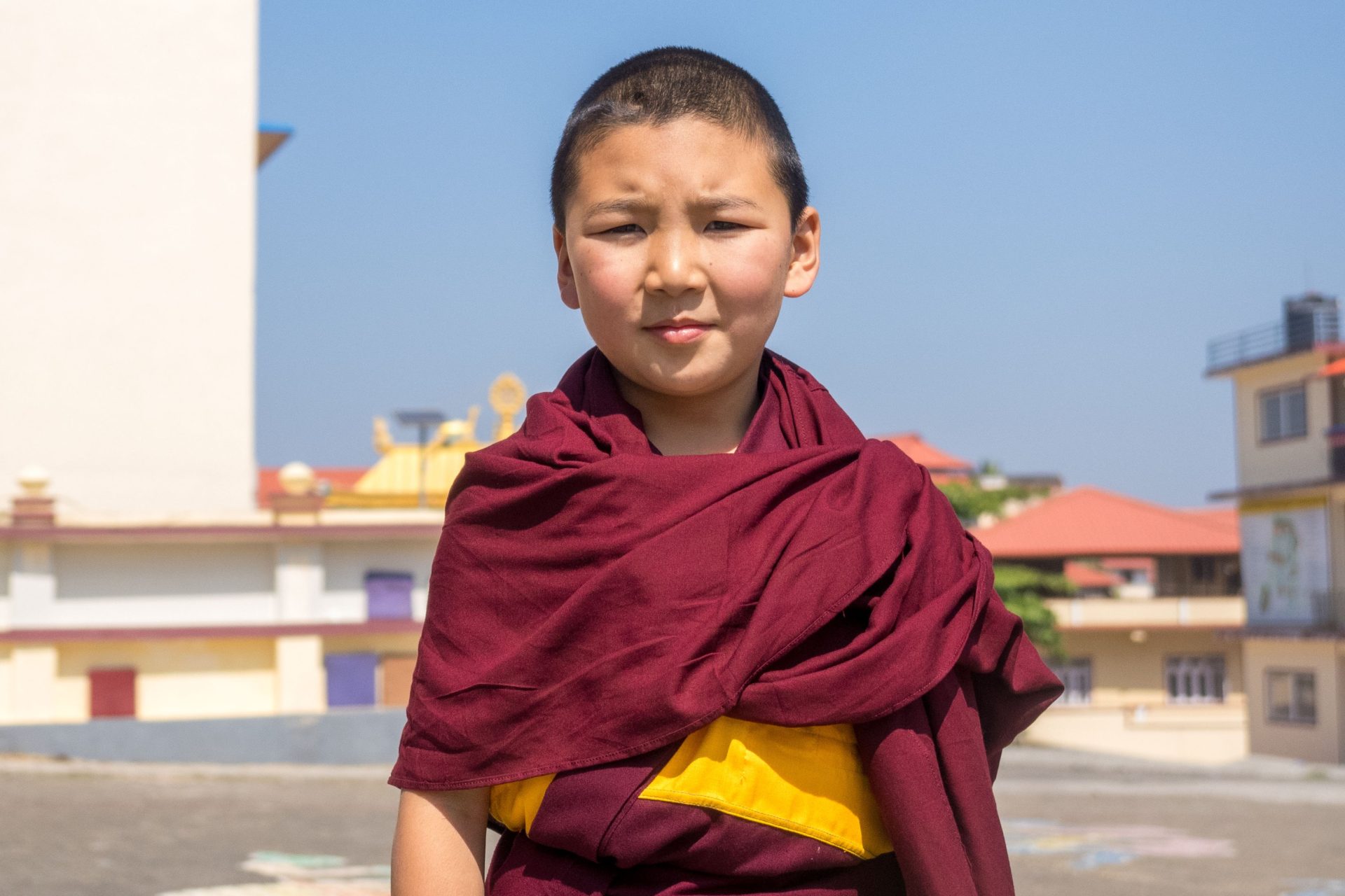 loden rinpoche Rinpoche with beatific smile during enthronement ceremony